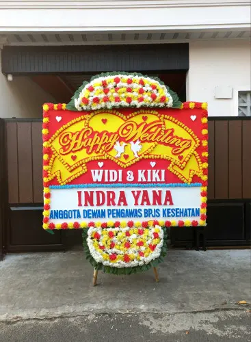 Papan Bunga Pernikahan kota bambu selatan
